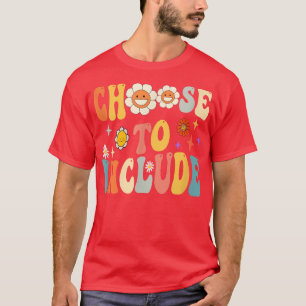 Wählen Sie Autismus für Bildung-Speziallehrer T-Shirt