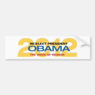 Wählen Sie Autoaufkleber Präsidenten-Obama wiede
