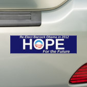 Wählen Sie Barack Obama wieder Autoaufkleber (Auf Auto)