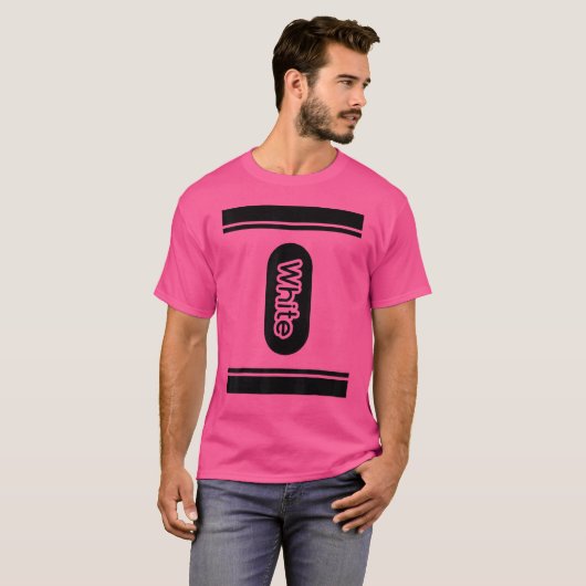 Wählen Sie beliebige Farbe Crayon Box Halloween Ko T-Shirt (Vorne ganz)
