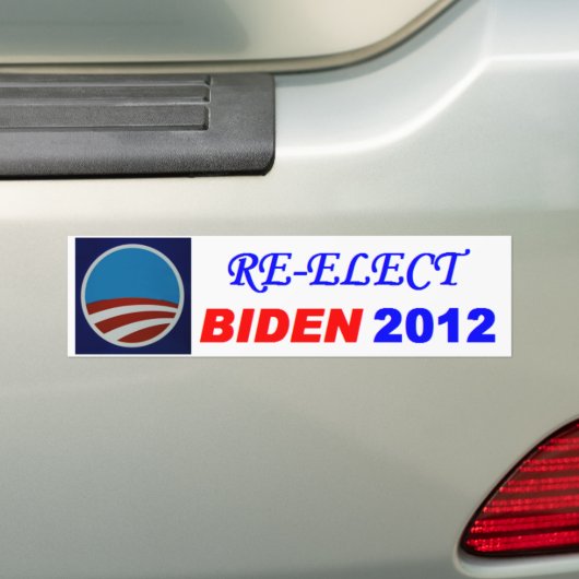 WÄHLEN SIE BIDEN 2012 WIEDER AUTOAUFKLEBER (Auf Auto)