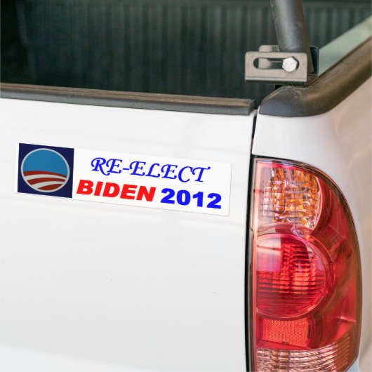 WÄHLEN SIE BIDEN 2012 WIEDER AUTOAUFKLEBER (Auf Lkw)