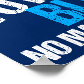 Wählen Sie Blue, egal, wer demokratisches Party Poster (Ecke)