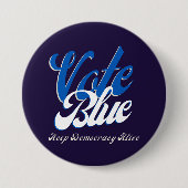 Wählen Sie Blue Retro Style Word Art Button (Vorderseite)