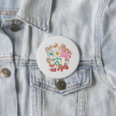 Wählen Sie Blume, nicht kämpfen - Niedliche und le Button (Beispiel)