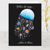 Wählen Sie Blütenmuscheln Karte (Gelbe Blume)