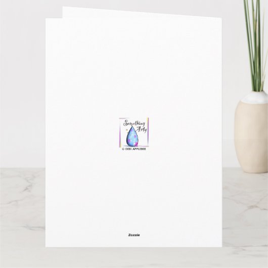 Wählen Sie Blütenmuscheln Karte (Rückseite)