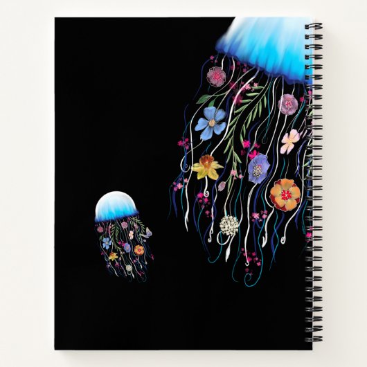 Wählen Sie Blütenmuscheln Notizblock (Rückseite)