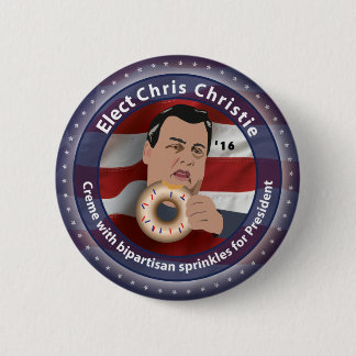 Wählen Sie Chris Christie für Präsidenten 2016 Button