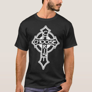 Wählen Sie Christus-Schwarzes T-Shirt