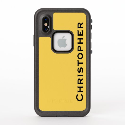 Wählen Sie Color iPhone Lifeproof Free Yellow Case (Rückseite)