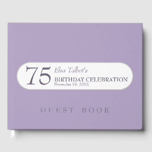 Wählen Sie Color W Birthday Retirement Memorial Gu Gästebuch