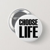 WÄHLEN Sie das LEBEN - Jahr-Abzeichen Button (Vorne & Hinten)