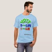 Wählen Sie Demokratische D = Pro Life R = Pro-Lie- T-Shirt (Vorne ganz)