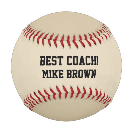 WÄHLEN SIE DEN "Custom Baseball Award" für FARBEN (Vorderseite)