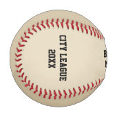 WÄHLEN SIE DEN "Custom Baseball Award" für FARBEN  (Vorderseite Links)