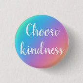 Wählen Sie den Knopf Kindness Rainbow Button (Vorderseite)