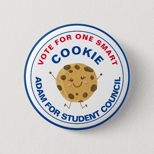 Wählen Sie den Knopf "Smart Cookie" für den Präsid Button (Vorderseite)