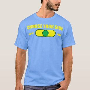 Wählen Sie den Seitenschalter aus. T-Shirt