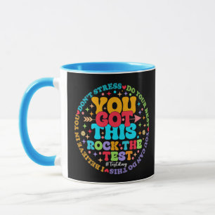 Wählen Sie den Testlehrer-Testtag, den Sie Got hab Tasse