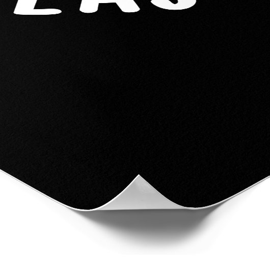 Wählen Sie den Weg der Hefe-Widerstand Pun Dark BG Poster (Ecke)