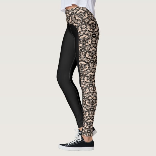 Wählen Sie die Farb"königliche Spitze-" Leggings (Links)