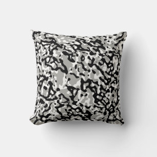Wählen Sie die Farbe "B/W-Marmor" Design Pillow 1. Kissen