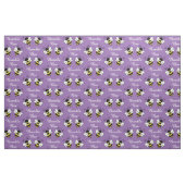 Wählen Sie die Farbe des Bienenmusters aus. Stoff (Fat Quarter (45,7 x 55,9 cm))
