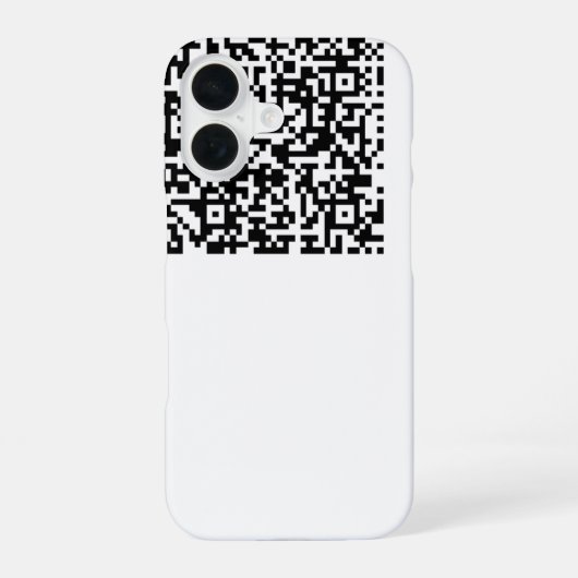 Wählen Sie die Farbe für Ihre QR Code Scan iPhone 16 Hülle (Rückseite)