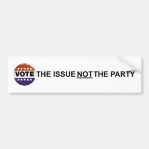 wählen Sie die Frage nicht das Party Autoaufkleber