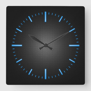 Wählen Sie die RGBY-Messeeffekt-Uhr für die Farbe  Quadratische Wanduhr