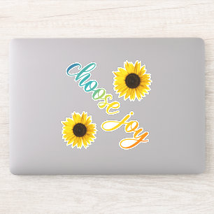 Wählen Sie die Sonnenblume Aufkleber
