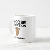 Wählen Sie die verdiente Kreation aus Kaffeetasse (Vorderseite Links)