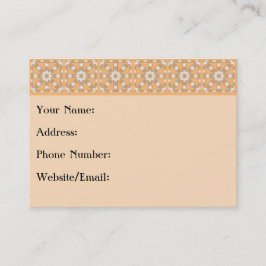 Wählen Sie ein beliebiges farbiges Sternenmuster a Visitenkarte