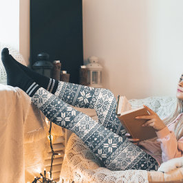 Wählen Sie ein beliebiges Farbwintermesse-Muster a Leggings