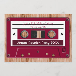 Wählen Sie ein beliebiges Wiedersehen für High Sch Einladung