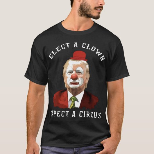 wählen Sie ein Clown excect einen Zirkus, den ein T-Shirt (Vorderseite)