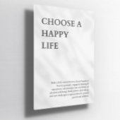 Wählen Sie ein "Happy Life Custom International Po Poster