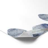 Wählen Sie ein Seat Wedding Sign Poster (Ecke)