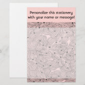 Wählen Sie eine Abstrakte Hintergrundfarbe aus. Briefpapier (Vorne/Hinten)