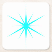 Wählen Sie eine beliebige farbenprächtige, moderne Rechteckiger Pappuntersetzer (Vorderseite)