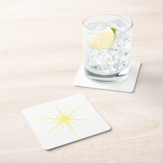 Wählen Sie eine beliebige farbenprächtige, moderne Rechteckiger Pappuntersetzer (Vor Ort)