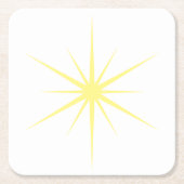 Wählen Sie eine beliebige farbenprächtige, moderne Rechteckiger Pappuntersetzer (Vorderseite)