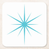 Wählen Sie eine beliebige farbenprächtige, moderne Rechteckiger Pappuntersetzer (Vorderseite)