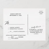 Wählen Sie eine der besten UAWG für Ihre Golfreise Folie Einladungspostkarte (Rückseite)