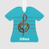 Wählen Sie eine farblich eingebettete Bildschablon Ornament (Rückseite)