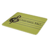 Wählen Sie eine farblich eingebettete Bildschablon Schneidebrett (Ecke)