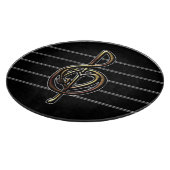 Wählen Sie eine farblich eingebettete Bildschablon Schneidebrett (Ecke)