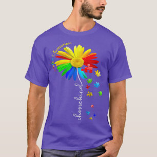Wählen Sie eine freundliche Autism Awareness Sonne T-Shirt