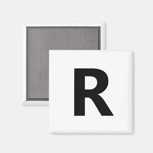 Wählen Sie einen Buchstaben aus | Schriftart: Offe Magnet (Vorderseite/Rückseite)